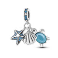 Starfish Turtle Ocean Charm