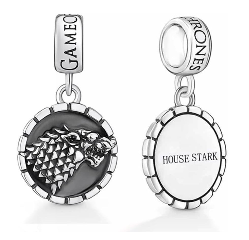 House Stark Game of Thrones Charm
