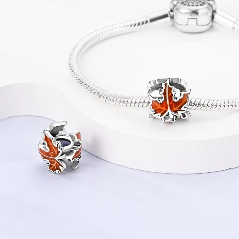 Maple Leaf Autumn Charm