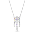 Dreamcatcher Silver Necklace