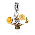 Scarecrow Sunflower Charm