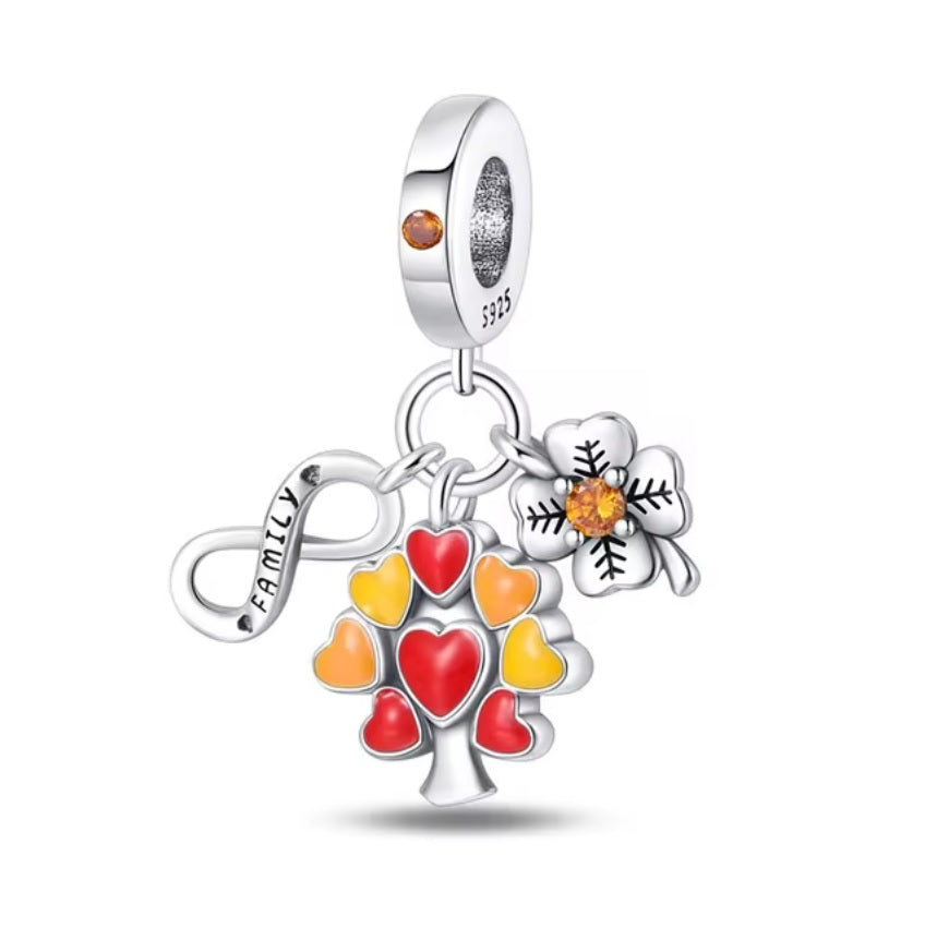 Infinity Heart Lucky Charm