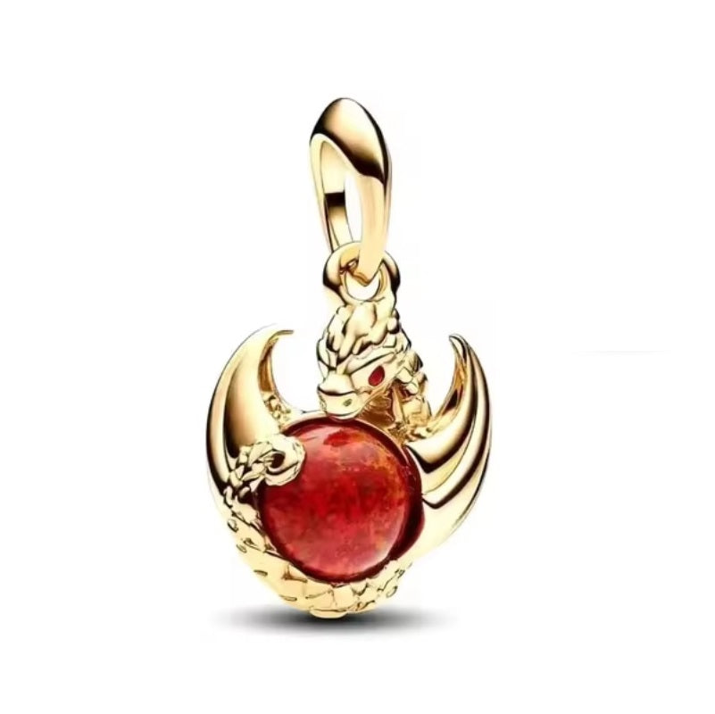 Dragon Fire Game of Thrones Charm