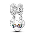 Heart Moon Star Charm