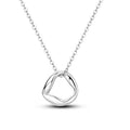 Geometric Silver Necklace