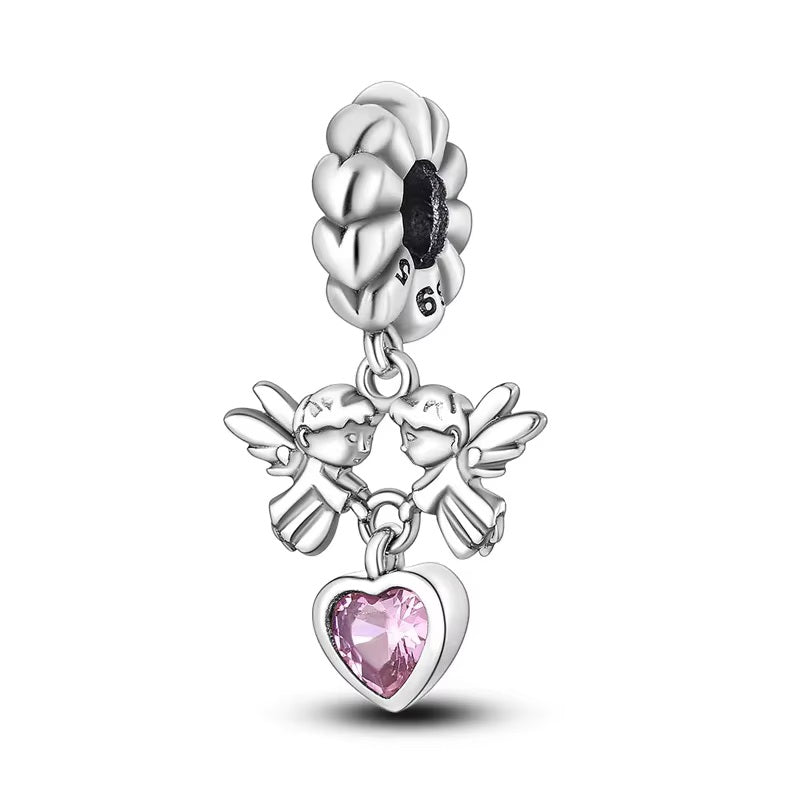 Angel Heart Charm