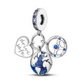 Dirve Safe Map Travel Charm