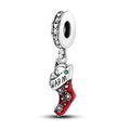 Christmas Cat Sock Charm