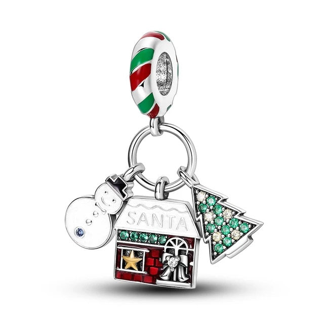 Christmas Tree House Charm