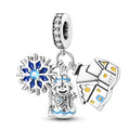 Christmas Snowman House Charm