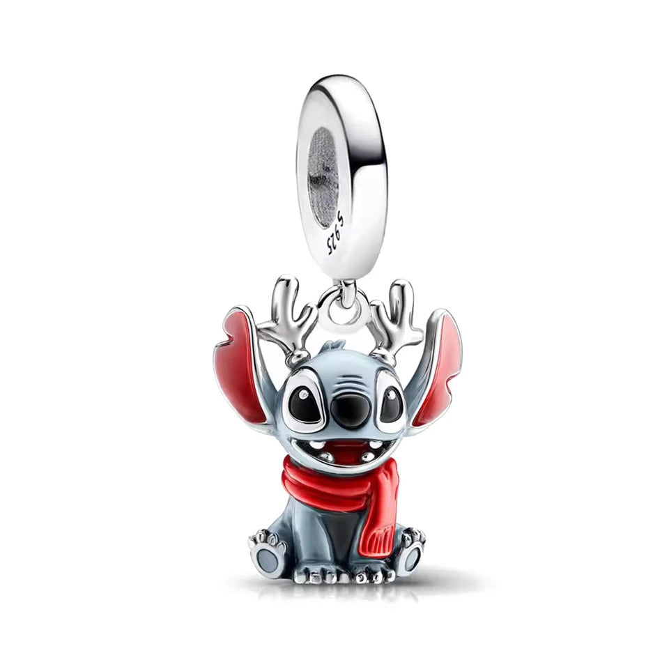 Christmas Deer Stitch Disney Charm