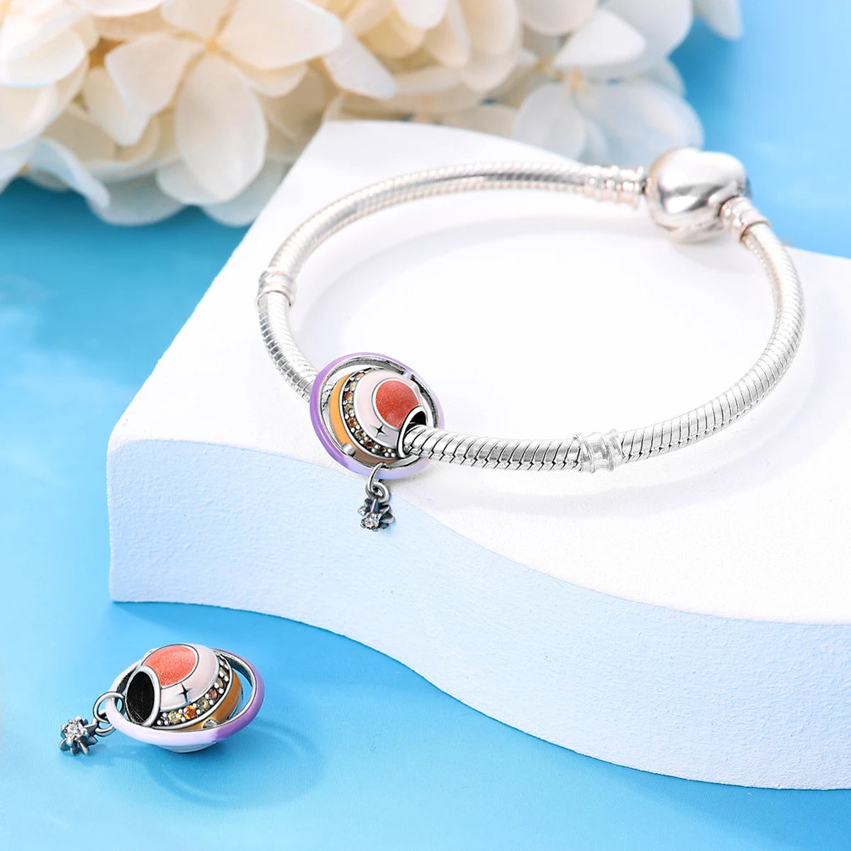 Planet Star Charm
