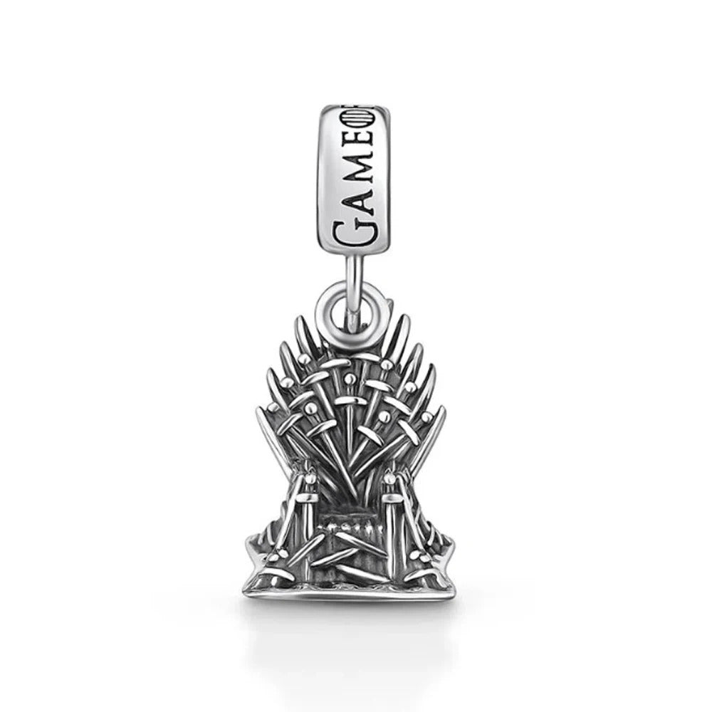 Jon Snow King Game of Thrones Charm