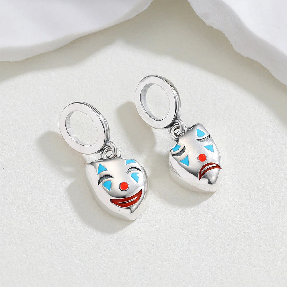 Mask Hoop Earrings